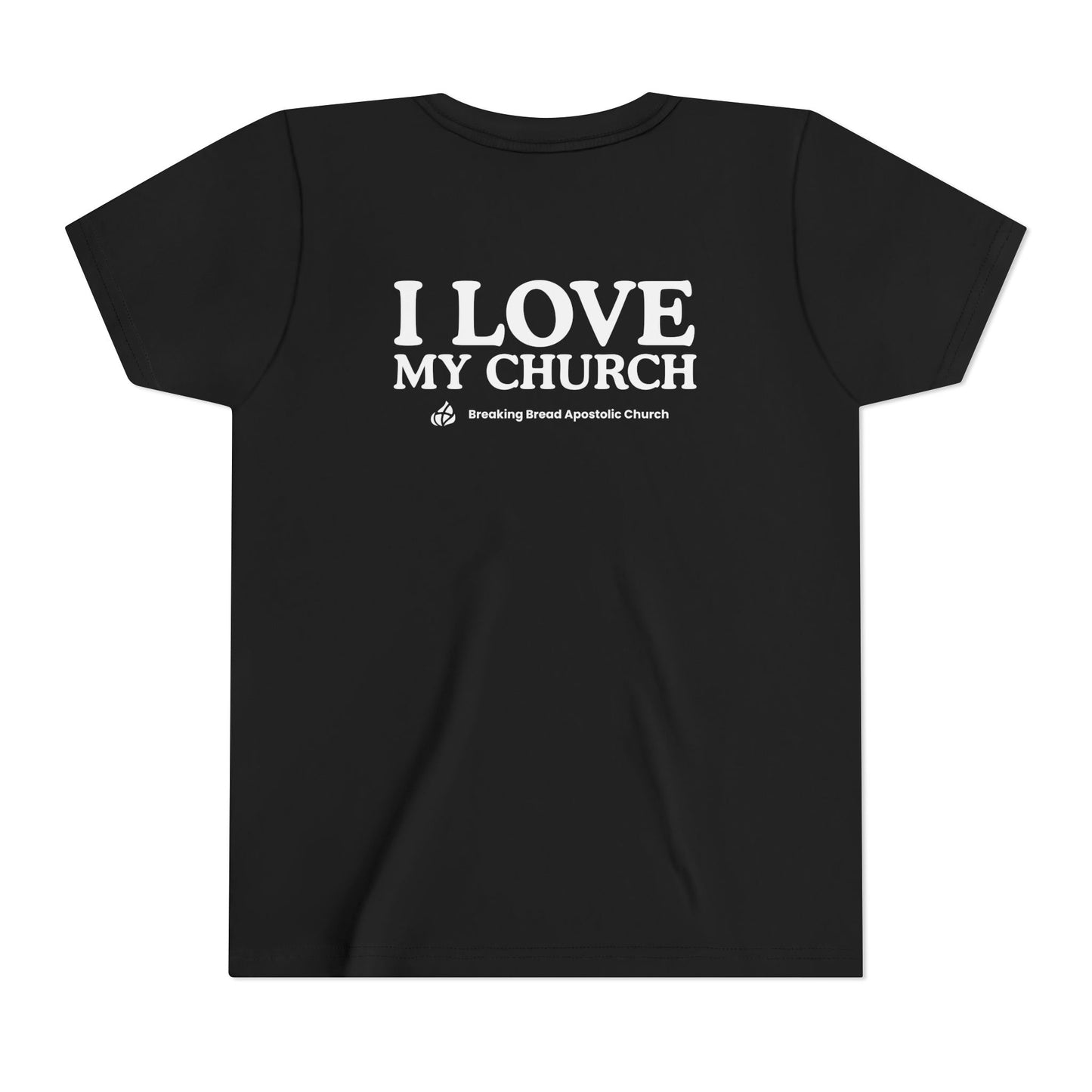 YOUTH - Basic tee - I Love My Church  - BBA