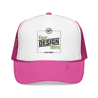 Embroidered Snapback Trucker Cap