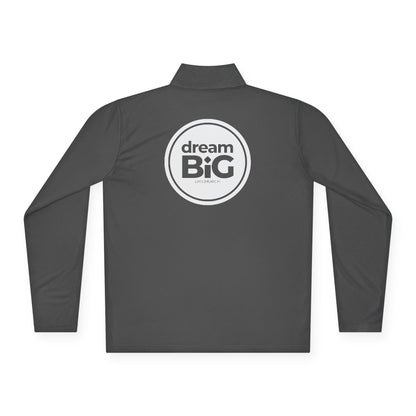Quarter-Zip Pullover — Dream Big Logo