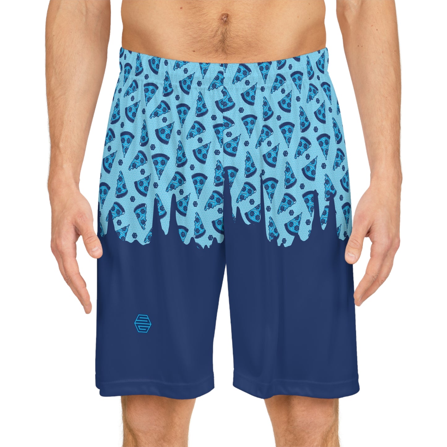 Frozen Pizza Drip Shorts