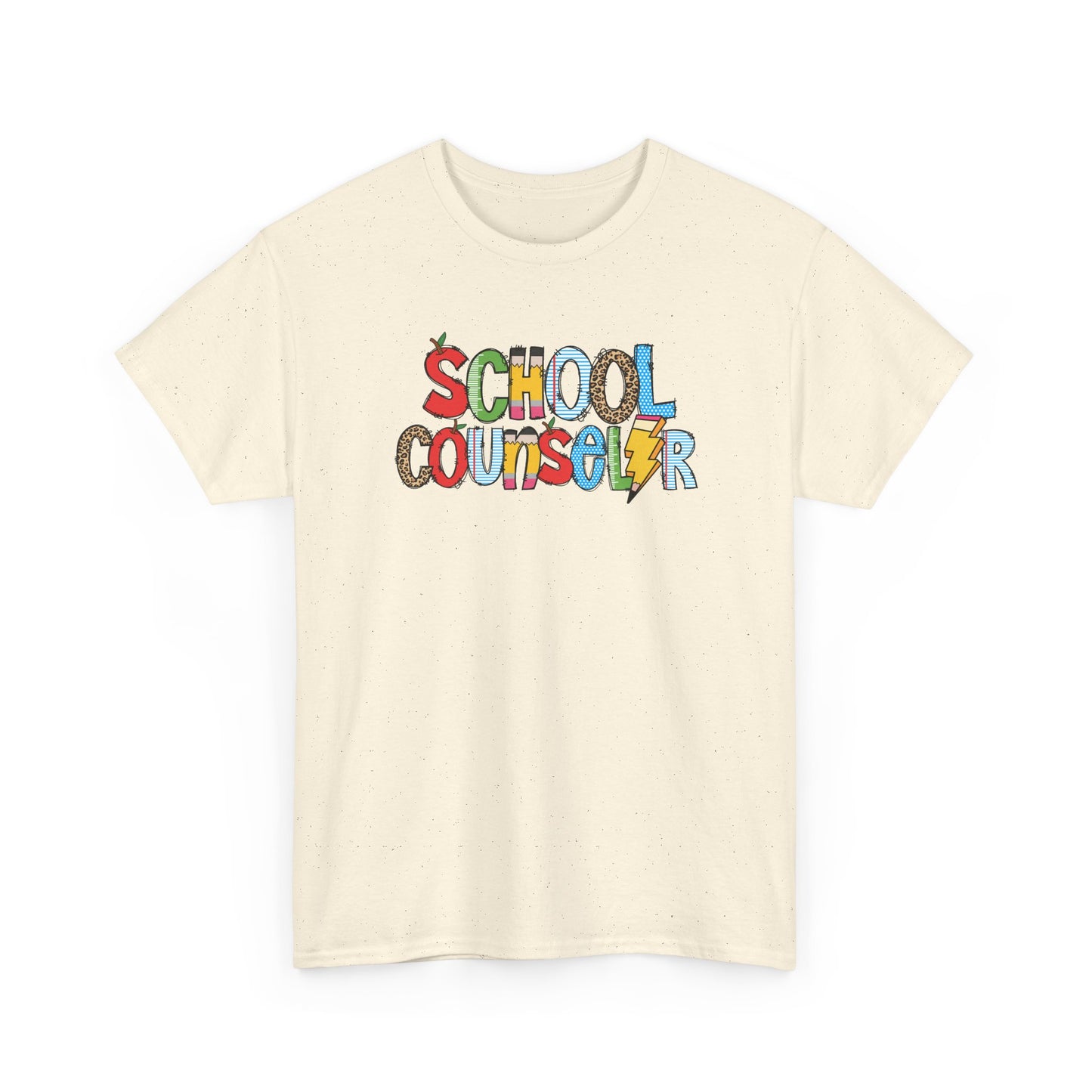 School Counselor Colorblock T-Shirt- Fun School Staff Gift