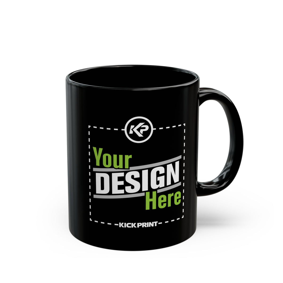 11oz Black Mug