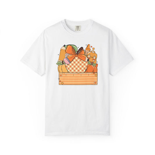 Comfort Colors Fall Shirt | Custom Autumn T-Shirt | Cozy Pumpkin Graphic Tee | Thanksgiving Unisex Shirt Gift