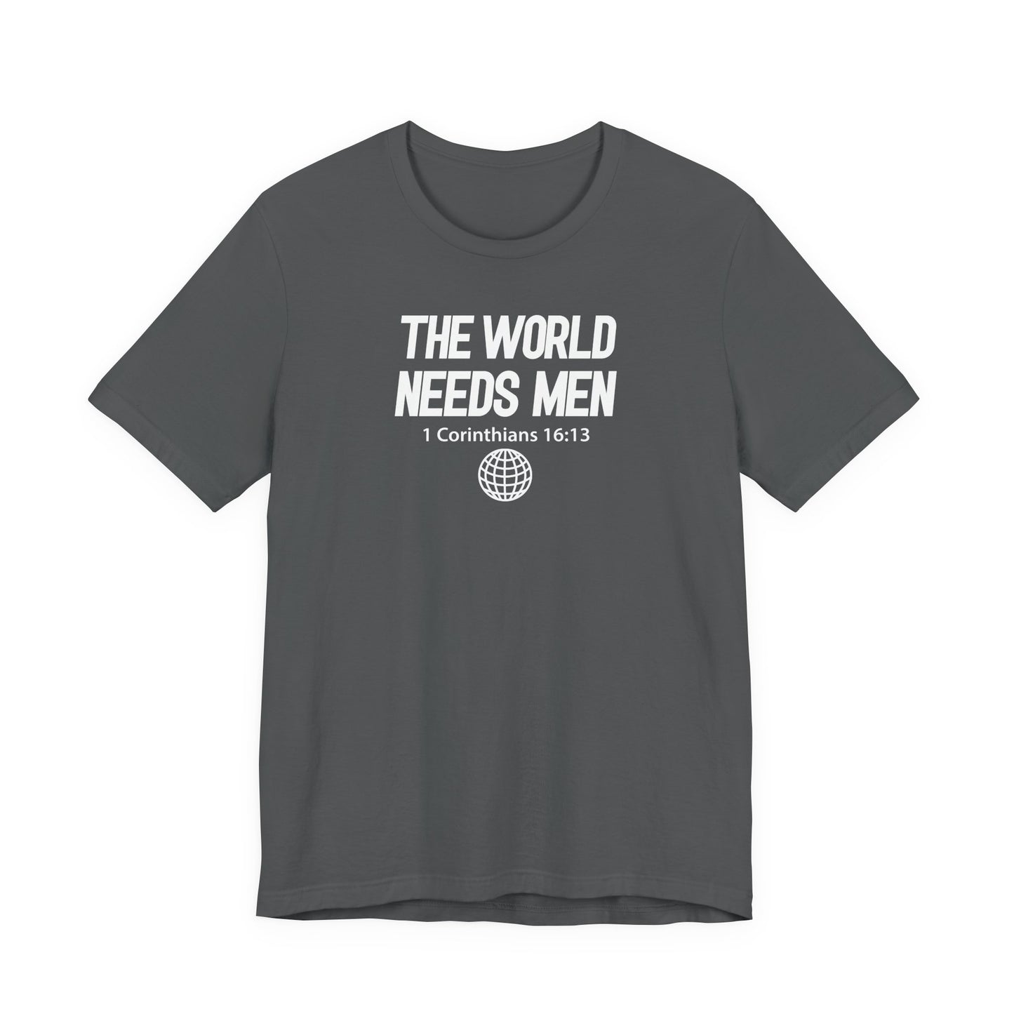 Premium Cotton T-Shirt - The World Needs Man