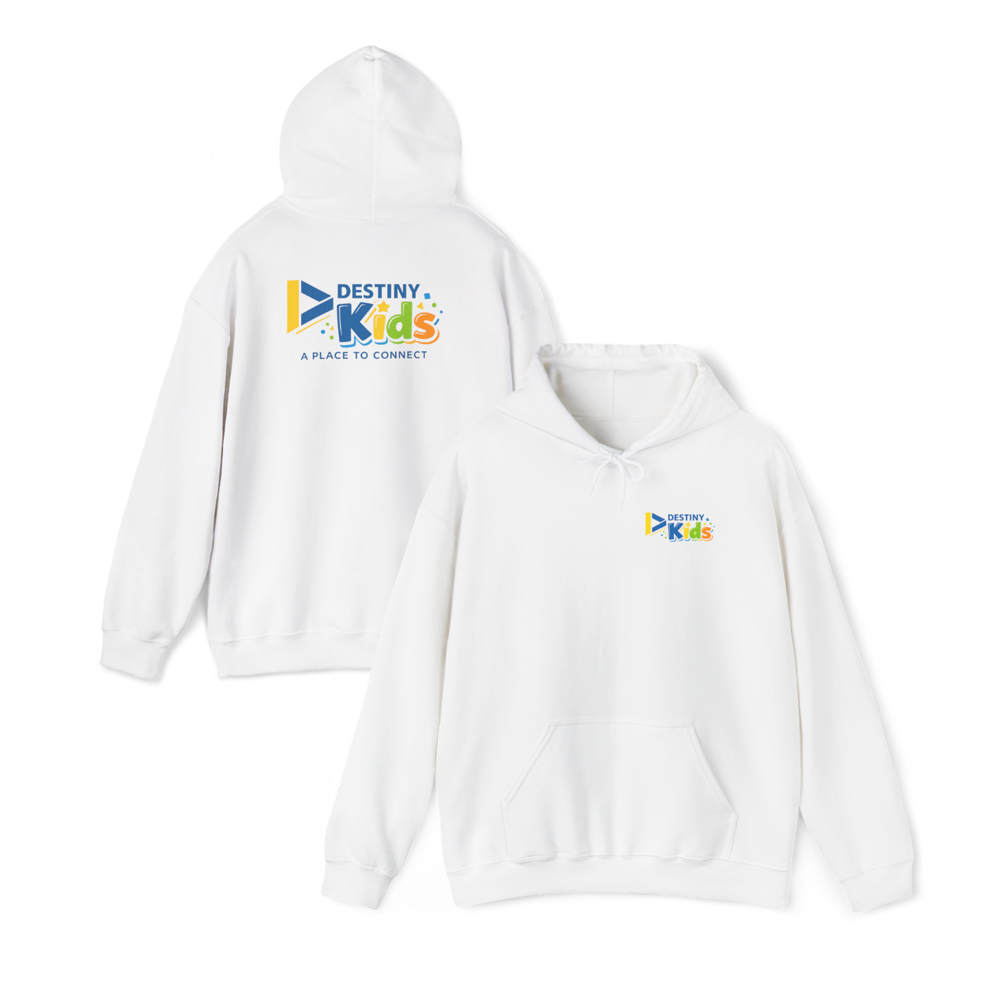 Adult - Basic Hoodie Kids Logo - Destiny Church