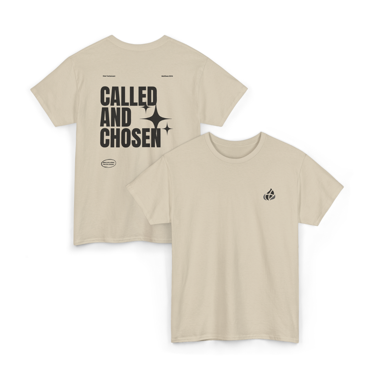 ADULT - Basic tee - Called & Chosen - BBA