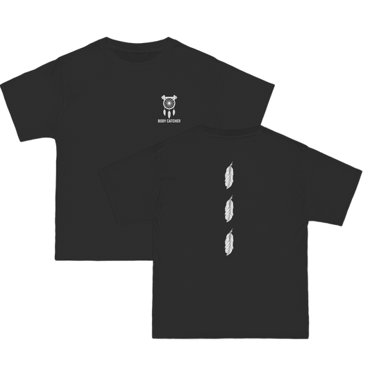 ADULT - Hanes T-shirt - Body Catcher 3 Feather