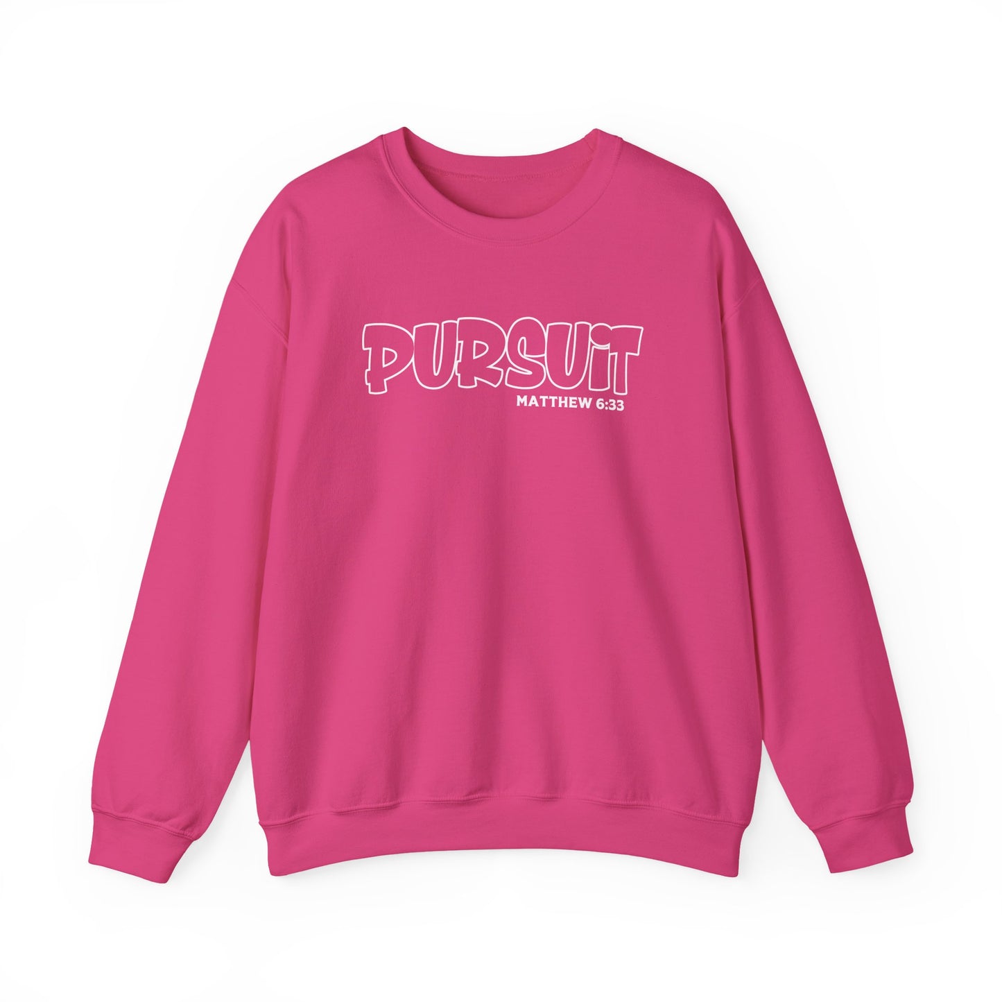 ADULT - Basic Crewneck Pullover Sweatshirt - PURSUIT