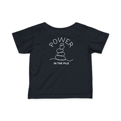 Infant Tee - Power In The Pile - BBA