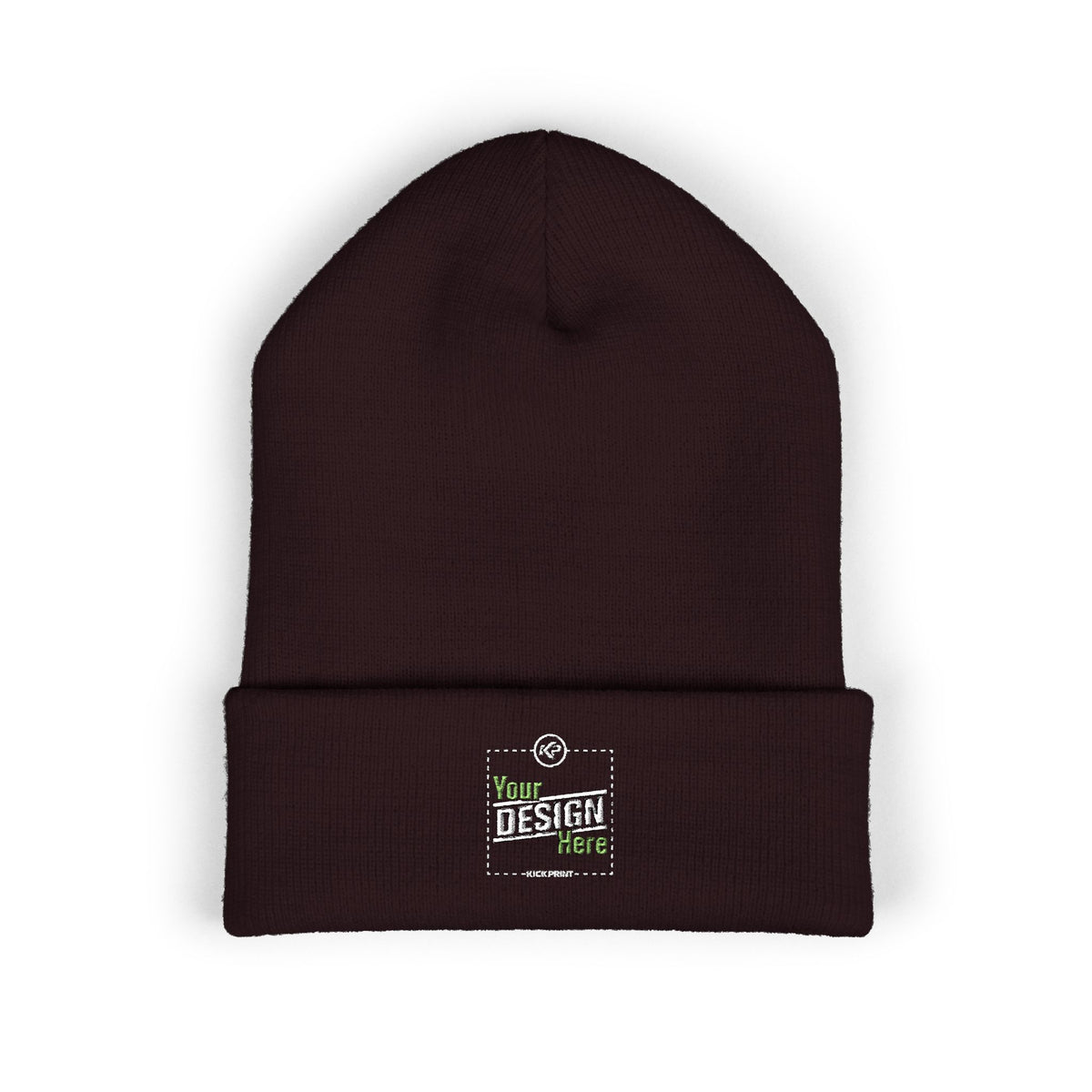 Embroidered Cuffed Beanie