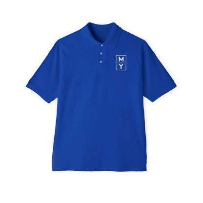 Men's Black Polo Shirt - Classic Golf & Workwear