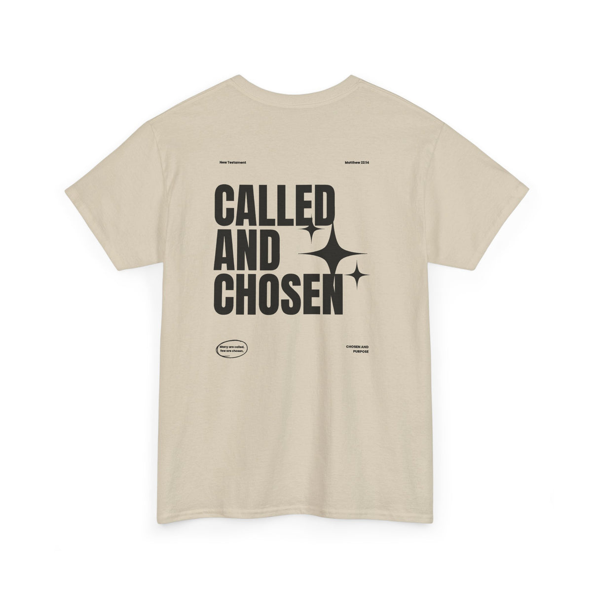 ADULT - Basic tee - Called & Chosen - BBA