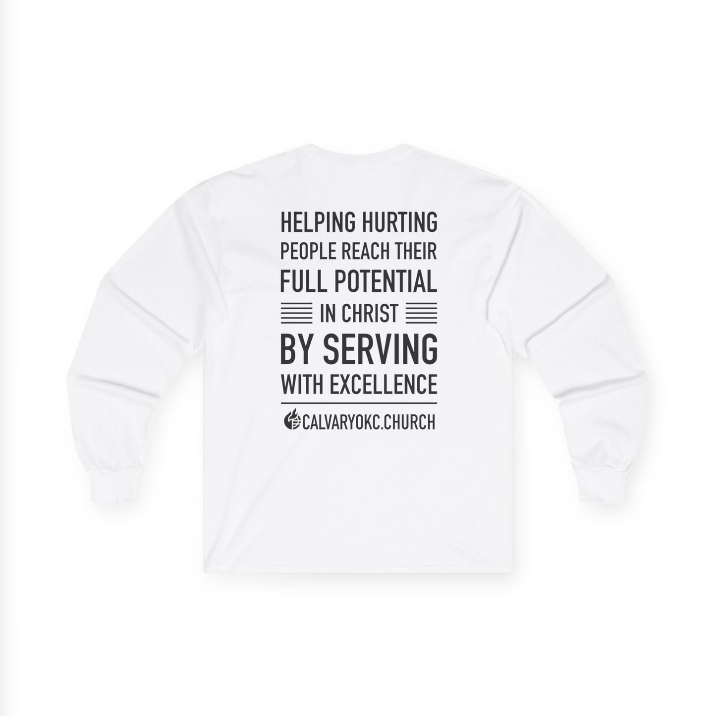 ADULT - Long Sleeve Tee - Calvary Church