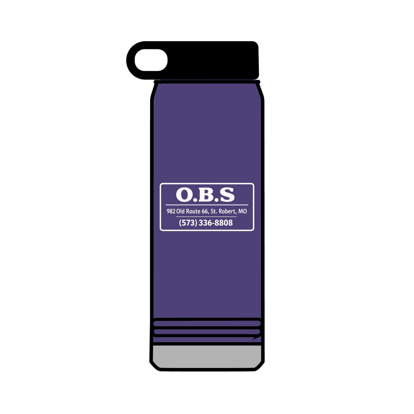 OBS Branded 32oz Insulated Water Bottle