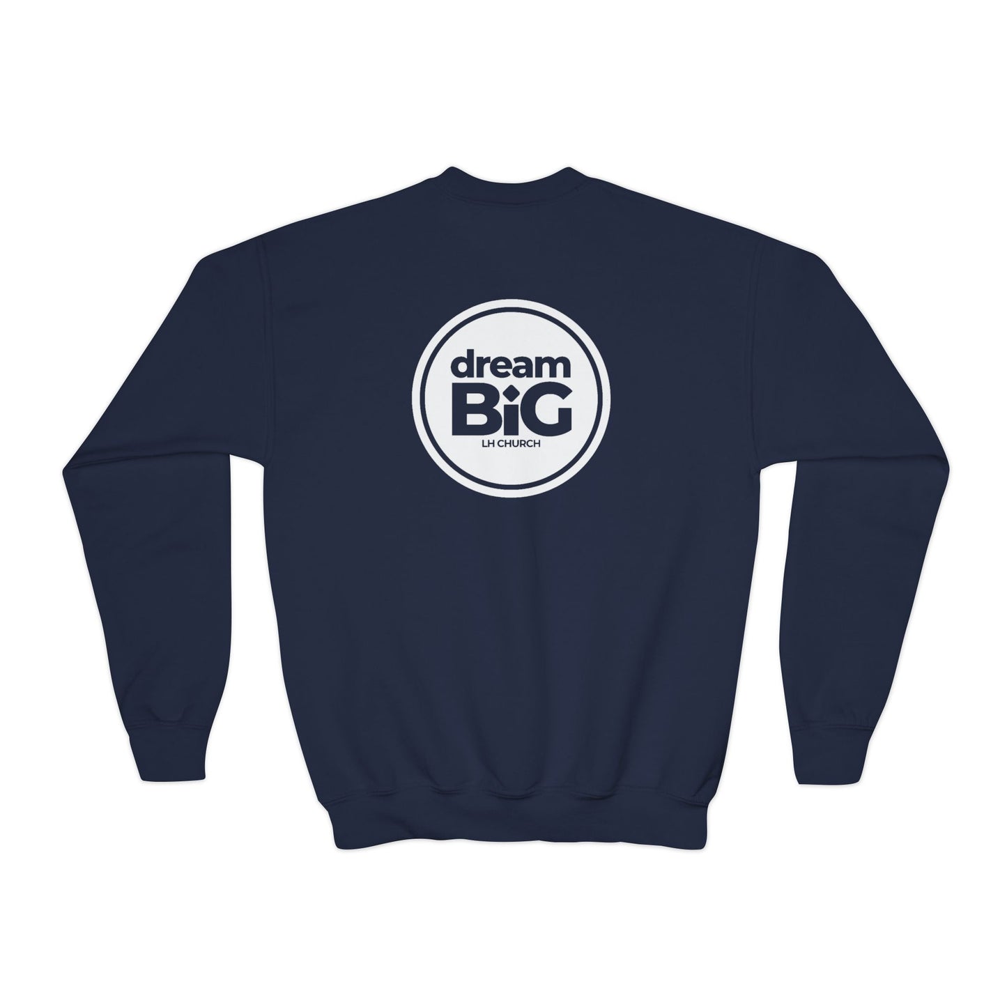YOUTH - Basic Sweatshirt - Dream Big Logo