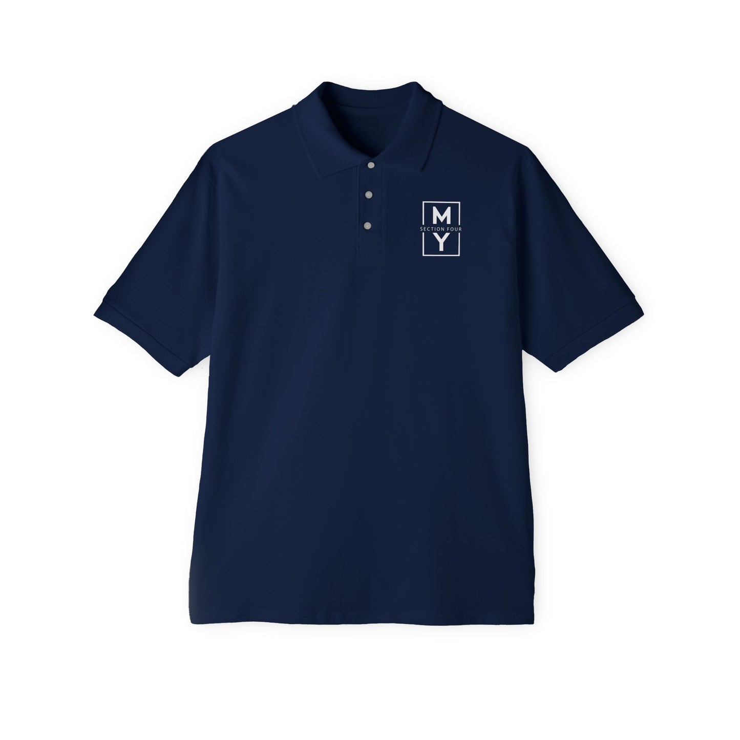 Men's Black Polo Shirt - Classic Golf & Workwear