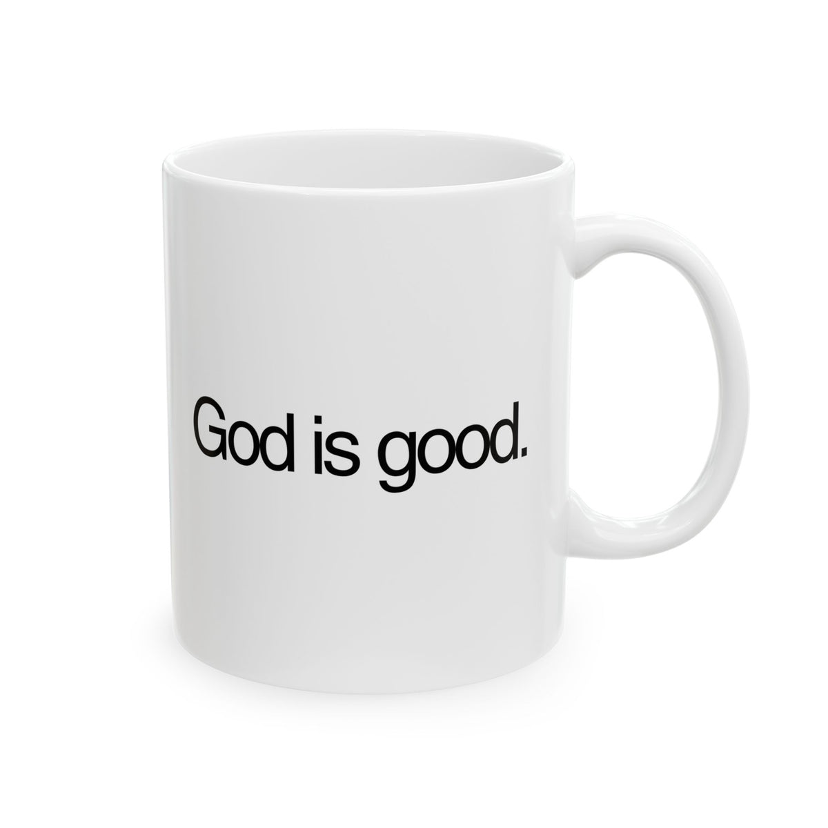 Coffee Ceramic Mug God is good. - Wittrock