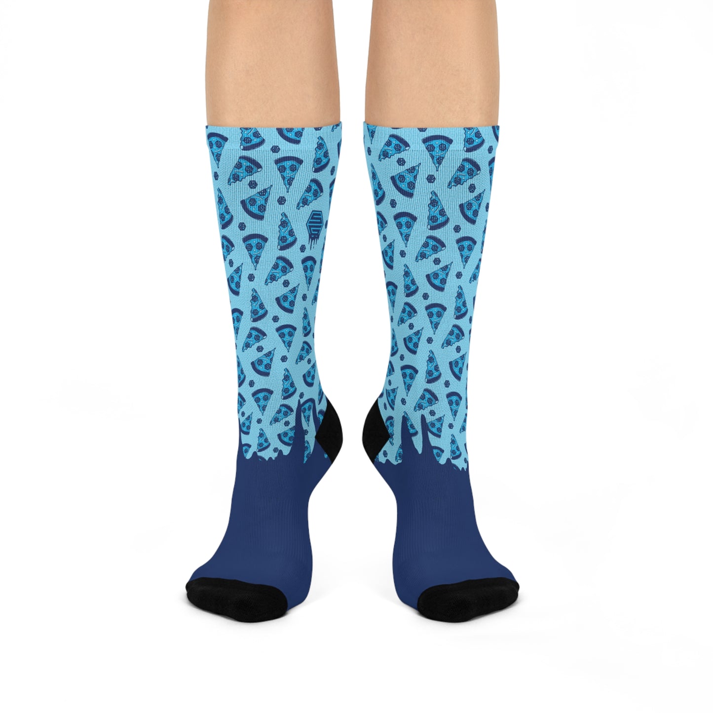 Frozen Pizza Drip Socks