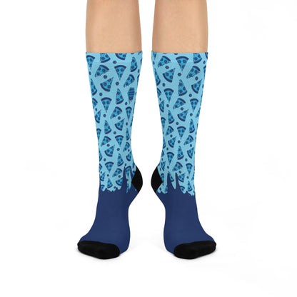 Frozen Pizza Drip Socks