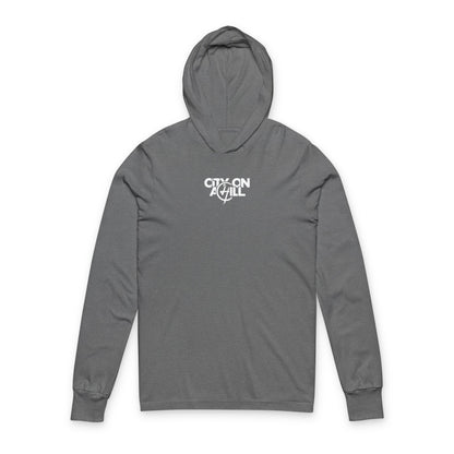 ADULT - Premium Hooded long-sleeve tee - City on a Hill