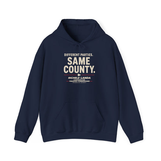 Adult - Basic Hoodie - Different Parties- Same County