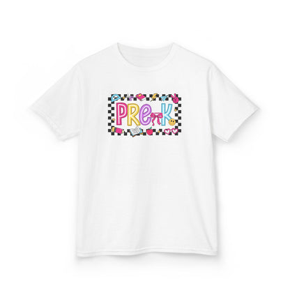 Girls - PRE-K Kids T‑Shirt - Colorful Back-to-School Tee