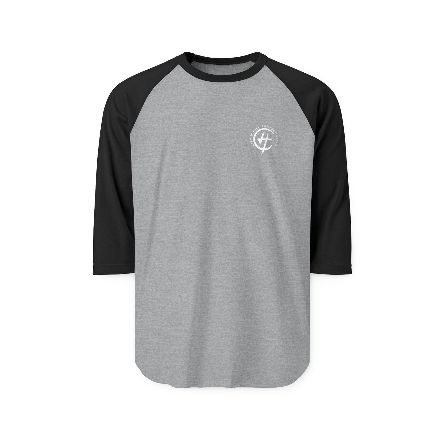 ADULT - 3/4 Sleeve Raglan Shirt - City on a Hill Pentecostals
