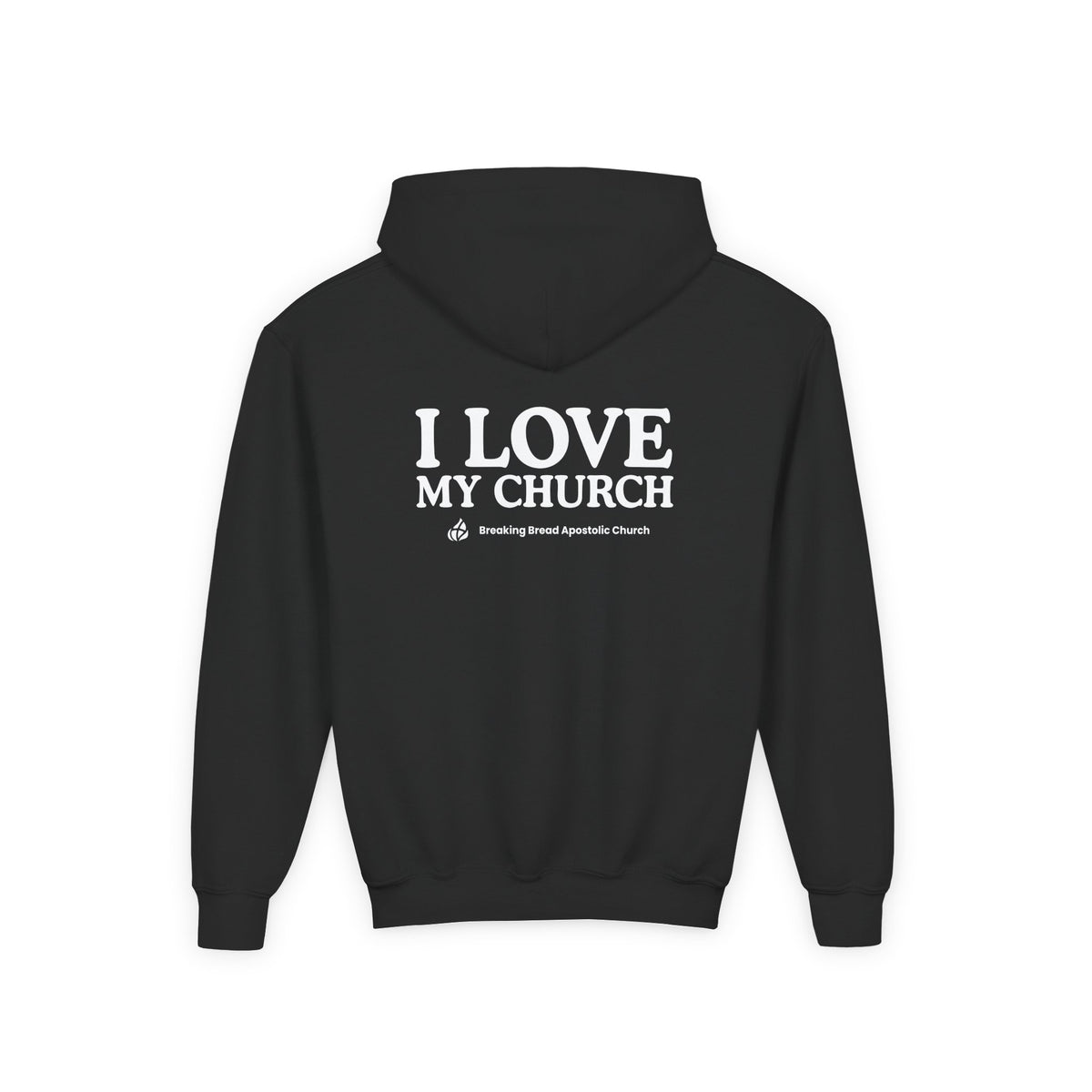 YOUTH - Basic Hoodie - I Love My Church - BBA