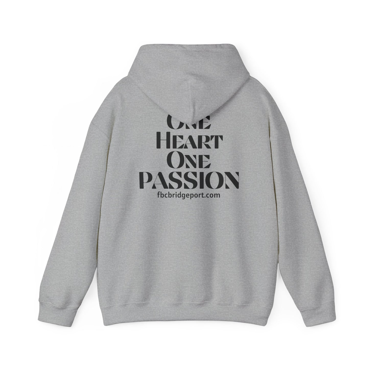 Adult - Basic Hoodie - one Heart One Passion