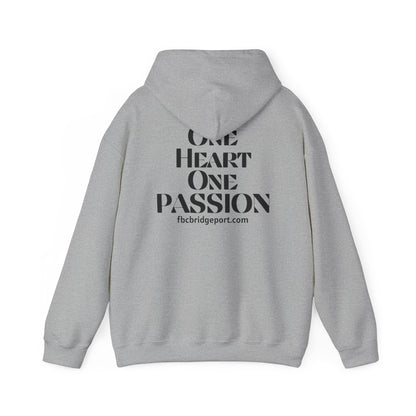 Adult - Basic Hoodie - one Heart One Passion