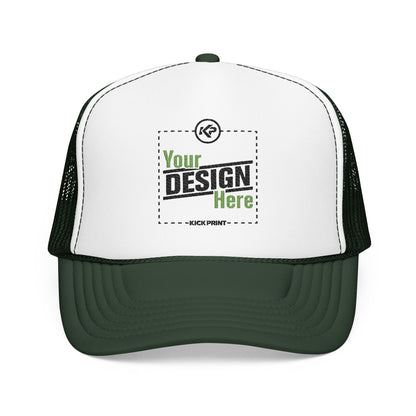 Embroidered Snapback Trucker Cap