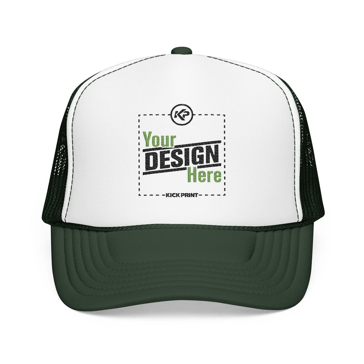 Embroidered Classic Foam trucker hat
