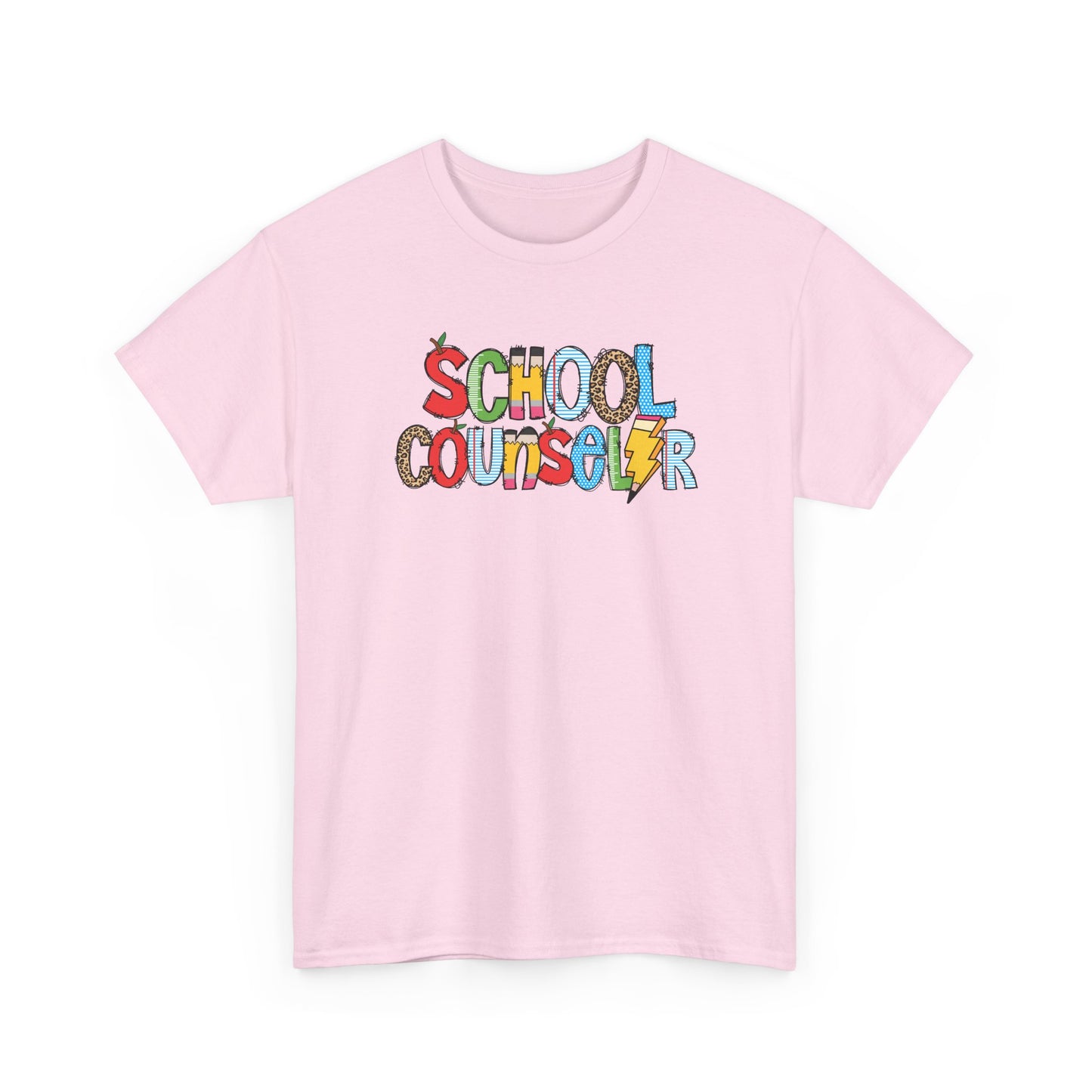 School Counselor Colorblock T-Shirt- Fun School Staff Gift