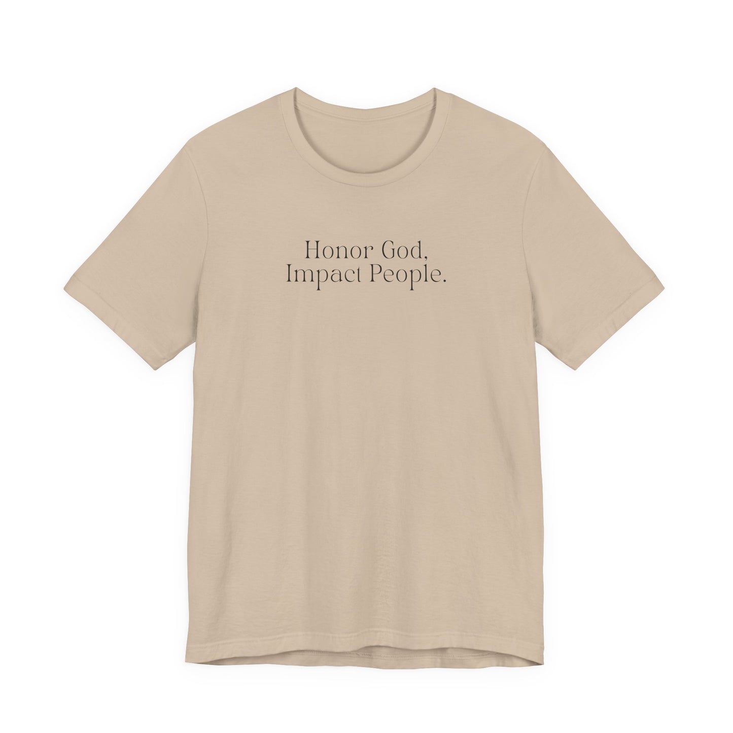 Adult - Premium T-Shirt “Honor God, Impact People” -  FAC Aurora