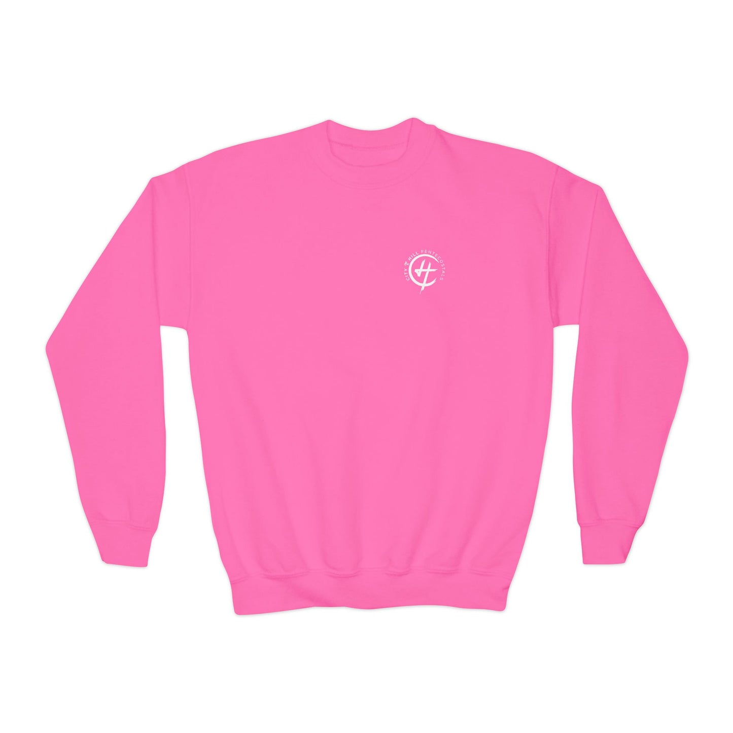 YOUTH - Basic Crewneck Pullover Sweatshirt - City on a Hill Pentecostals