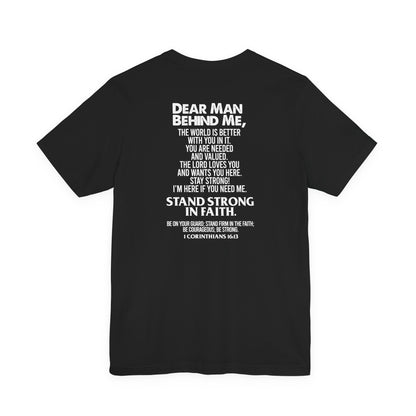 Premium Cotton T-Shirt - The World Needs Man