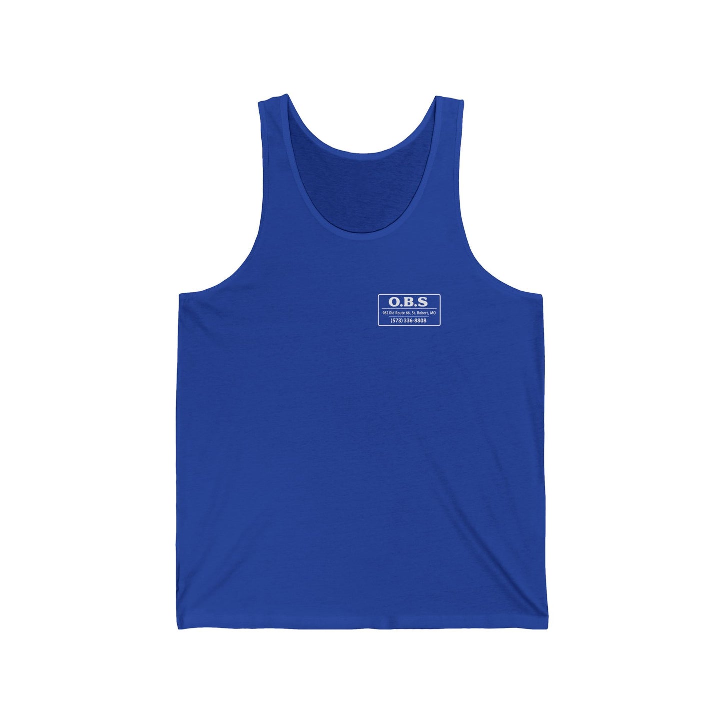 Jersey Tank - Mariahs Full Circle Black & white