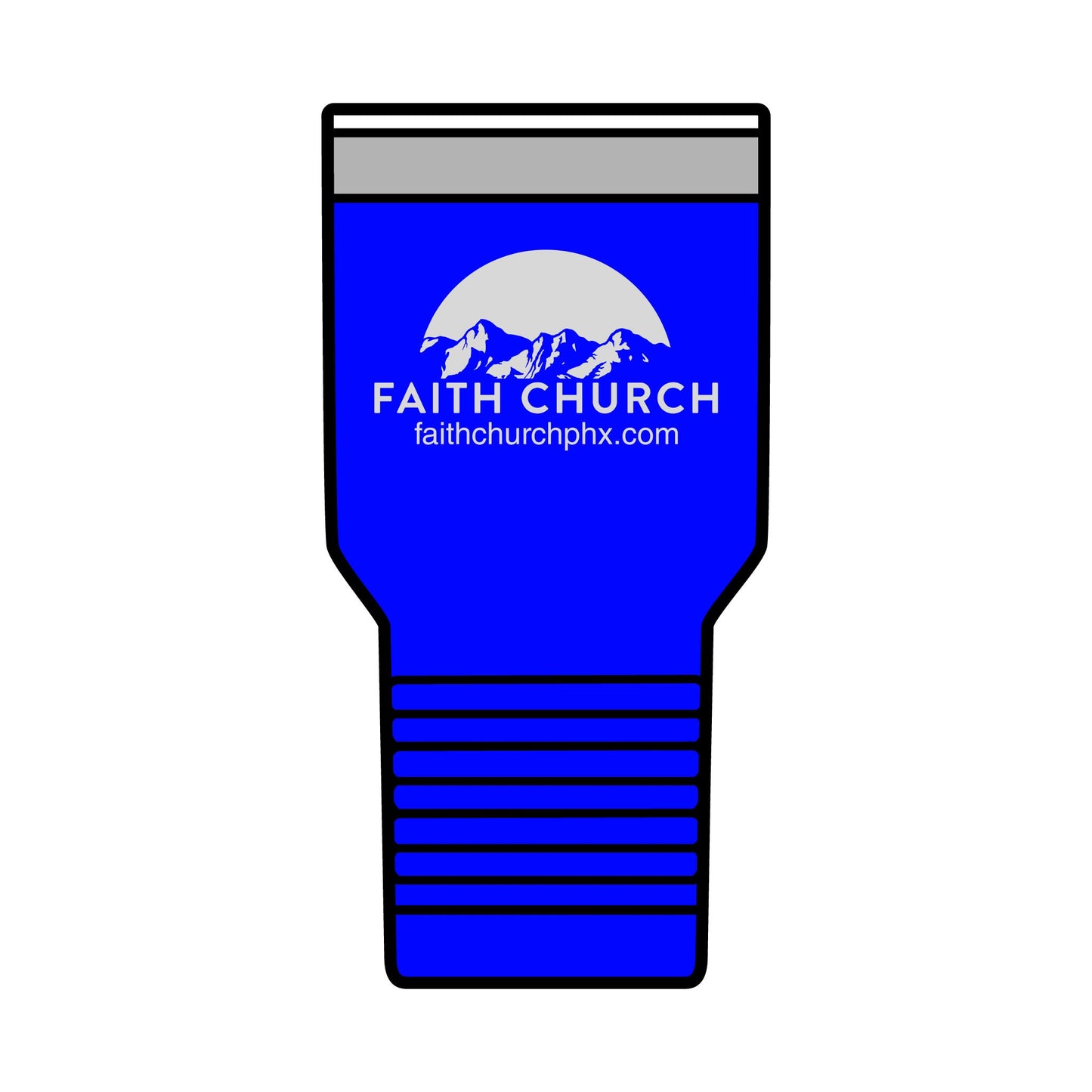 30oz Insulated Tumbler - Faith Church