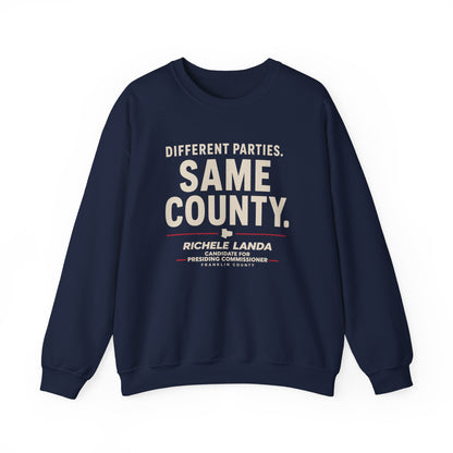 Adult - Basic Sweatshirt - Different Parties- Same County