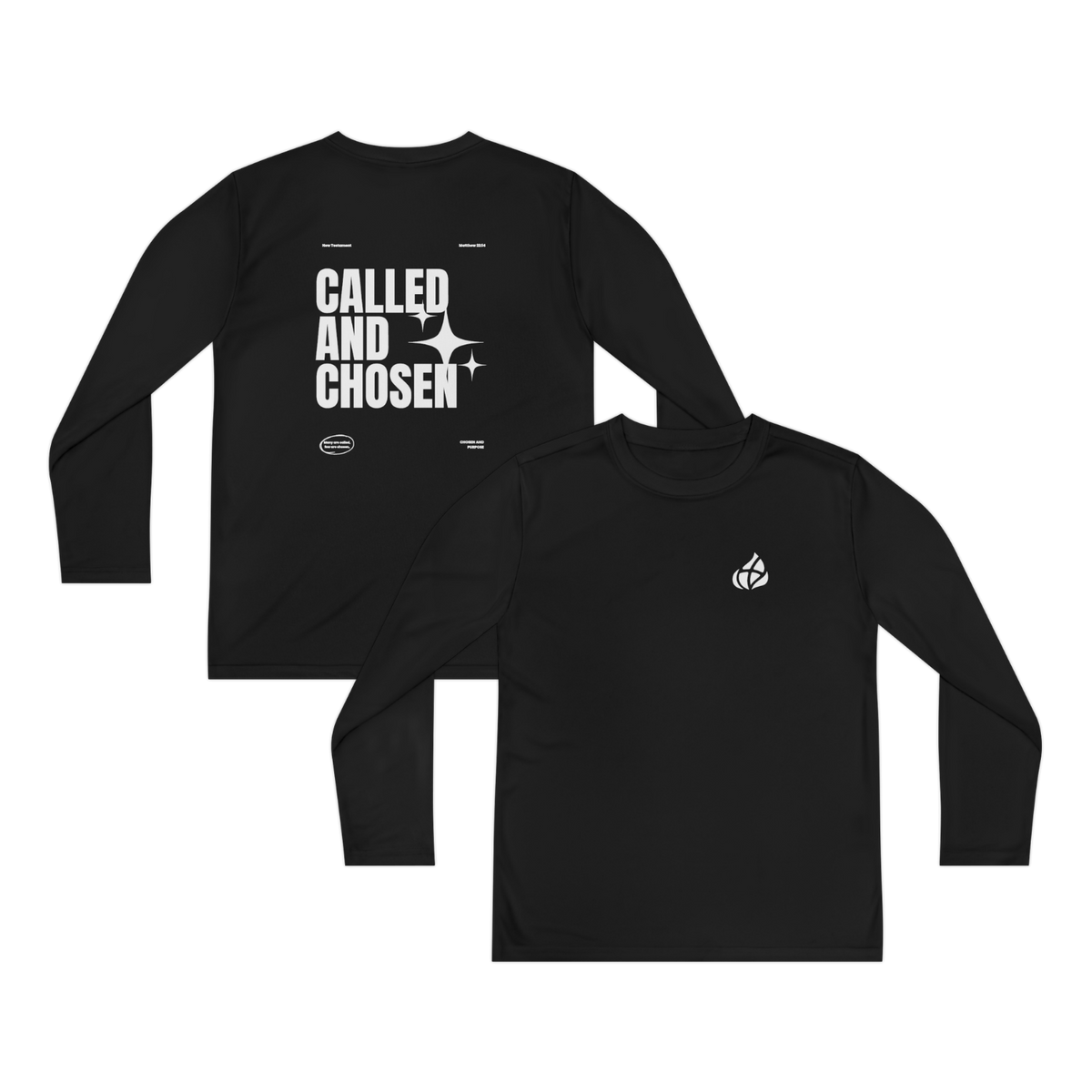 YOUTH - Basic Long sleeve - Called & Chosen - BBA