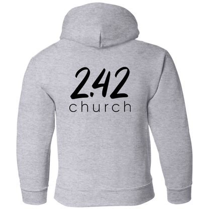 2.42 Church Hoodies - Black Logo