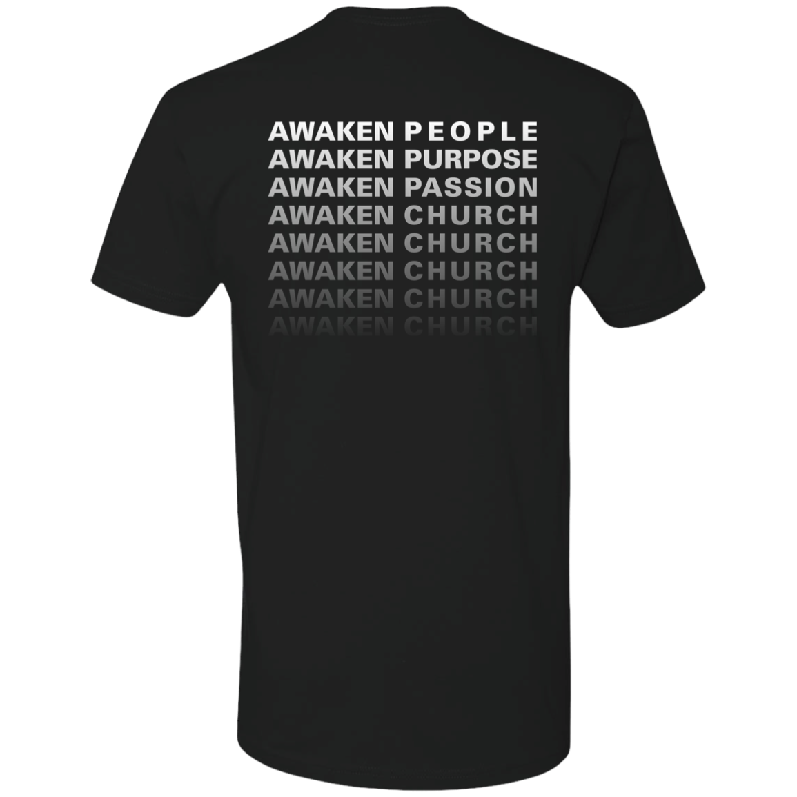 Awaken Church Premium Tees - Back Print