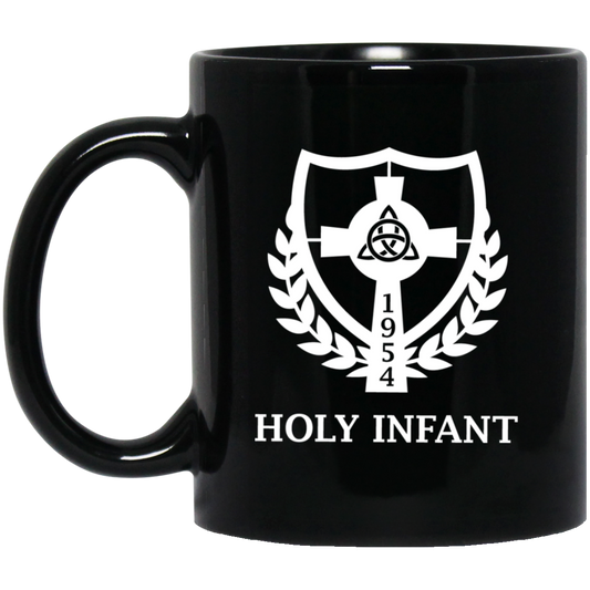 11oz Black Mug - Holy Infant