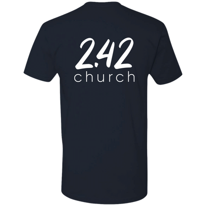 2.42 Church Shirts - White Logo