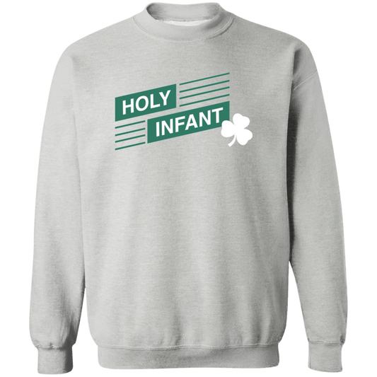 Crewneck Pullover Sweatshirt - Holy Infant - Slant Design