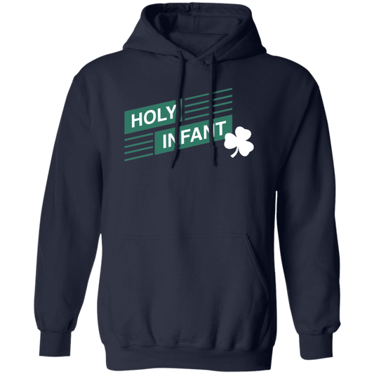 Adult Pullover Hoodie - Holy Infant - Slant Design