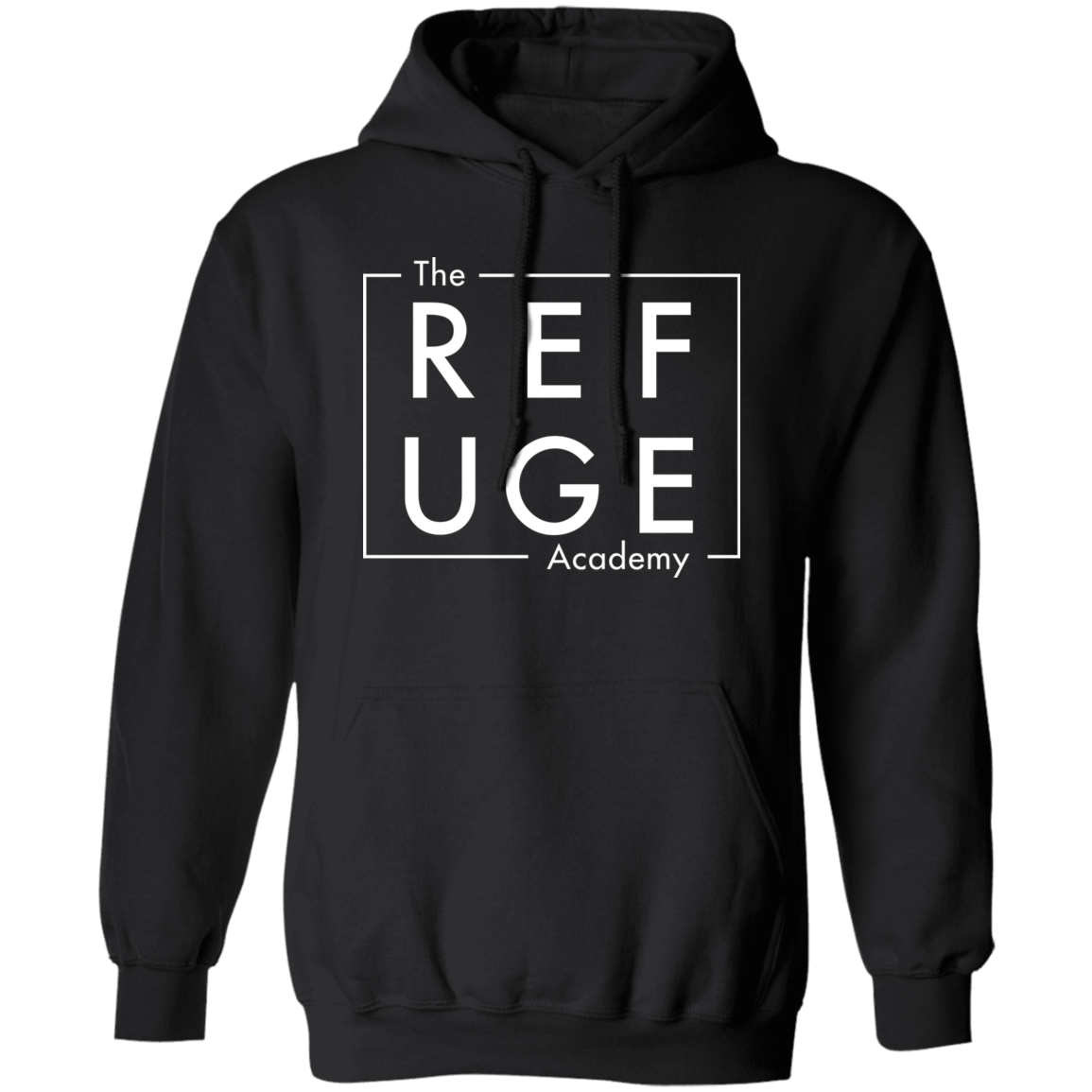 Refuge Square Design - Pullover Hoodies