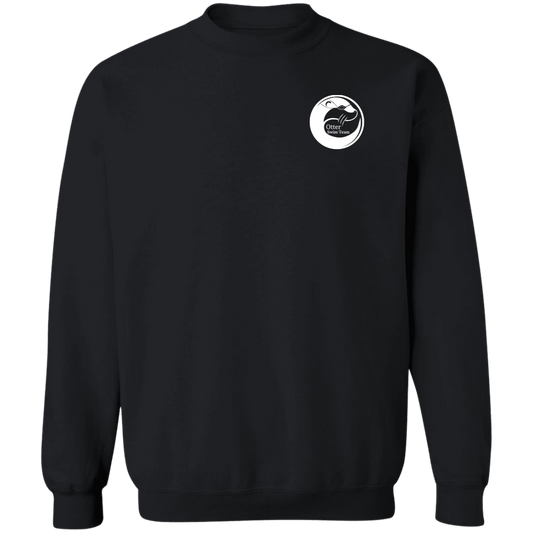 ADULT - Basic Crewneck Pullover Sweatshirt - Otter Swim Team
