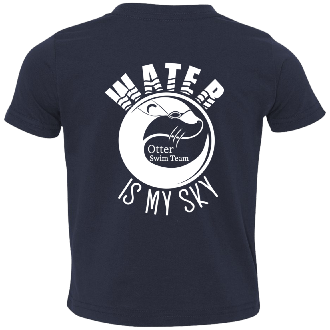 TODDLER - Soft Cotton Shirt - Otter Swim Team