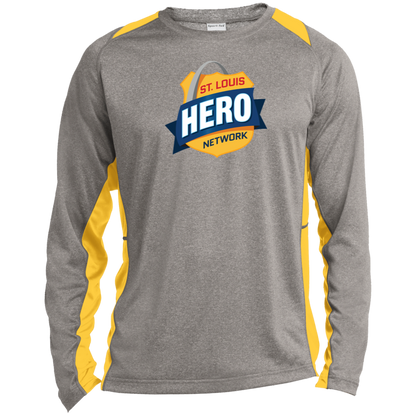 Colorblock Performance Long Sleeve - STL Hero Network